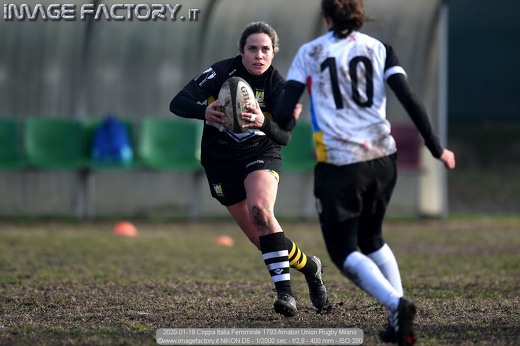 2020-01-19 Coppa Italia Femminile 1793 Amatori Union Rugby Milano